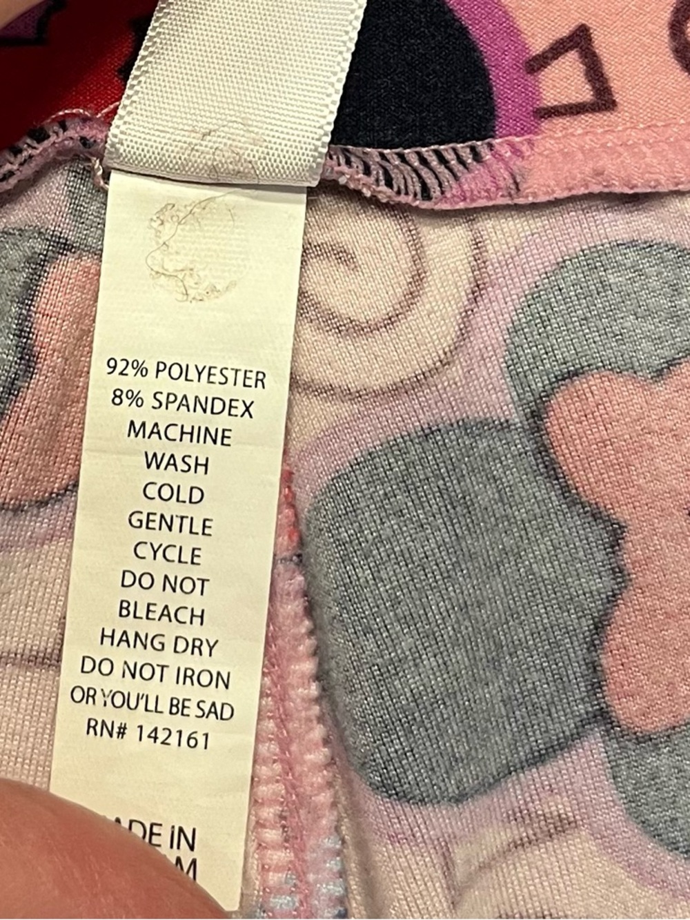 LuLaRoe Disney Minnie leggings OS - Picture 6 of 7
